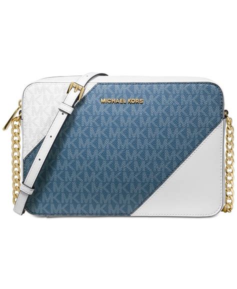 michael kors trocolor|Michael Kors Tricolor Signature East West Crossbody .